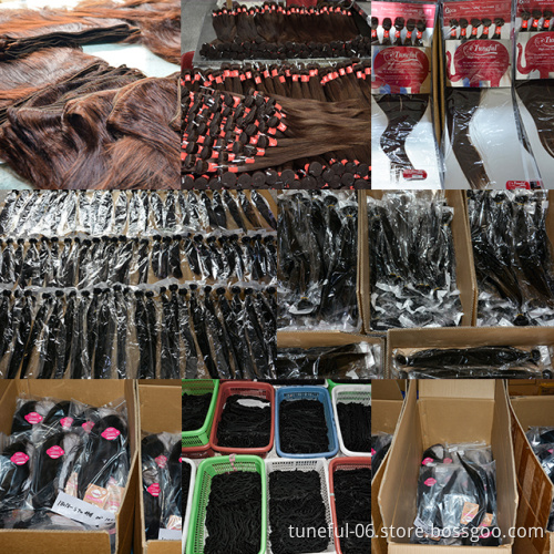 Wholesale virgin natural wave I tips microlink human hair extensions
